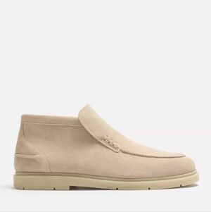 Zara Men's Tan Suede Chukka Boots